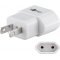 Goobay hálózati adapter EU -> USA (Amerikai Egyesült Államok) /Japán, fehér Goobay hálózati adapter EU -> USA (Amerikai Egyesült Államok) /Japán, fehér