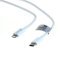 Digibuddy töltő- és szinkronizáló kábel Apple Lightning / USB-C, MFI chip támogatás Digibuddy töltő- és szinkronizáló kábel Apple Lightning / USB-C, MFI chip támogatás