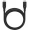USB-C kbel 100W, Power Delivery, 3m, fekete