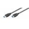 Goobay USB 3.0 hosszabbító A apa -> A anya 5m (háromszoros árnyékolás) Goobay USB 3.0 hosszabbító A apa -> A anya 5m (háromszoros árnyékolás)