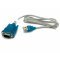 USB 2.0-soros (RS232 - 9 pin) talakt adapter adatkbel 80cm Omron PLC (SPS) sorozathoz