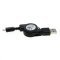 OTB USB töltő és adatkábel 2.0 - micro USB csatlakozóval 80cm fekete visszahúzható OTB USB töltő és adatkábel 2.0 - micro USB csatlakozóval 80cm fekete visszahúzható