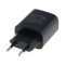 Hálózati töltő adapter USB-C csatlakozóval, USB Power Delivery, 20W, fekete Hálózati töltő adapter USB-C csatlakozóval, USB Power Delivery, 20W, fekete