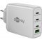 100W USB-C PowerDelivery többportos gyorstöltő, fehér - A készlet erejéig! 100W USB-C PowerDelivery többportos gyorstöltő, fehér - A készlet erejéig!