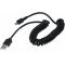 Goobay USB spirálkábel 1m Micro USB csatlakozóval Goobay USB spirálkábel 1m Micro USB csatlakozóval