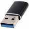 Átalakító adapter USB-C -ről USB-A 3.0 csatlakozóra Átalakító adapter USB-C -ről USB-A 3.0 csatlakozóra
