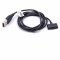 USB tltkbel / tltlloms / dokkol Fitbit Ionic fekete (30cm)