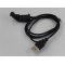 USB töltőkábel / töltőállomás / dokkoló Garmin Edge 20, 25 fekete (1m) USB töltőkábel / töltőállomás / dokkoló Garmin Edge 20, 25 fekete (1m)