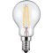 Goobay filament LED- mini gmb izz 4W (39W) foglalat E14 meleg-fehr (2700K) nem dimmerelhet