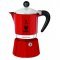 BIALETTI - Rainbow - hagyományos kávéfőző - 3 adagos - Piros BIALETTI - Rainbow - hagyományos kávéfőző - 3 adagos - Piros