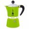BIALETTI - Rainbow - hagyományos kávéfőző - 6 adagos - zöld BIALETTI - Rainbow - hagyományos kávéfőző - 6 adagos - zöld