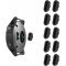 10db szilikon porvd Garmin Vivoactive 3, Fenix 5,6,7 Forerunner 935 245 stb. fekete
