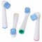 4db Sensitive Clean csere elektromos fogkefefej Oral-B D10, D12, D16 4db Sensitive Clean csere elektromos fogkefefej Oral-B D10, D12, D16