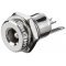 DC panel jack csatlakoz 2.5 mm, forraszthat - A kszlet erejig!