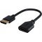 HDMI talakt kbel HDMI Male - Female 10cm - A kszlet erejig!