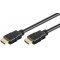 HDMI kbel Goobay (HDMI A -> HDMI A) Ethernettel 10m, fekete