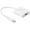 USB-adapter USB-C 3.1 -> HDMI - fehér USB-adapter USB-C 3.1 -> HDMI - fehér