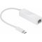 USB-adapter USB-C -> RJ45 Ethernet fehér USB-adapter USB-C -> RJ45 Ethernet fehér