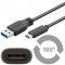 Goobay USB superspeed kbel 3.1 USB-C -> USB 3.0 A csatlakoz - 1m