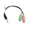 OTB audio splitter / elosztó Jack kábel (3,5mm) - Kiárusítás! OTB audio splitter / elosztó Jack kábel (3,5mm) - Kiárusítás!