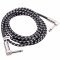 Gitár kábel / audio jack kábel 6.3mm, fonott, 3m, Gitár kábel / audio jack kábel 6.3mm, fonott, 3m,