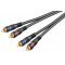 goobay audio kábel sztereo 2db RCA -> 2db RCA 3m goobay audio kábel sztereo 2db RCA -> 2db RCA 3m