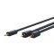 Clicktronic pr�mium 3,5mm AUX-RCA (cinch) adapterk�bel sztere� 3,0m OFC