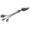 Goobay adatkábel 3 az 1-ben ki és visszahúzható USB->micro USB /mini USB iPhone/iPad/iPod fekete 75c Goobay adatkábel 3 az 1-ben ki és visszahúzható USB->micro USB /mini USB iPhone/iPad/iPod fekete 75c