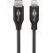 Goobay USB C 2.0 és Apple Lightning töltő- és adatkábel 50cm fekete - A készlet erejéig! Goobay USB C 2.0 és Apple Lightning töltő- és adatkábel 50cm fekete - A készlet erejéig!