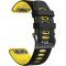raszj 26mm Garmin Fenix 6X, fekete-srga