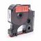 Helyettesítő kazetta Dymo 45017, S0720570 - 12mm - fekete/piros 7m Helyettesítő kazetta Dymo 45017, S0720570 - 12mm - fekete/piros 7m