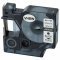 Helyettesítő kazetta Dymo 45013 - 12mm - fekete/fehér Helyettesítő kazetta Dymo 45013 - 12mm - fekete/fehér