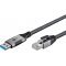 Ethernet Kábel USB-A 3.0 - RJ45 csatlakozó 2m Ethernet Kábel USB-A 3.0 - RJ45 csatlakozó 2m
