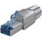 CAT 6A Kültéri RJ45 csatlakozó STP árnyékolással 5.0-8.5 mm-es kábelátmérőhöz CAT 6A Kültéri RJ45 csatlakozó STP árnyékolással 5.0-8.5 mm-es kábelátmérőhöz