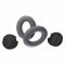 Fejhallgató, fülhallgató fülpárna szivacs Bose QuietComfort 25, 35 szürke, 1pár Fejhallgató, fülhallgató fülpárna szivacs Bose QuietComfort 25, 35 szürke, 1pár