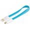 Goobay Magnet USB k�bel 2.0 - micro USB csatlakoz�val - 20cm - k�k - Ki�rus�t�s - A k�szlet erej�ig