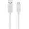 Goobay USB-A-Micro-B k�bel 5m feh�r 2,5W 0,5A 480Mbit/s USB2.0 - Ki�rus�t�s