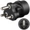 Goobay hálózati adapter EU -> Dél-Afrika, fekete Goobay hálózati adapter EU -> Dél-Afrika, fekete
