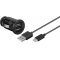 Goobay autós adapterkészlet USB-C USB-A 12W 2x USB-A csatlakozó 1m kábel fekete Goobay autós adapterkészlet USB-C USB-A 12W 2x USB-A csatlakozó 1m kábel fekete