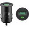 Goobay USB-Aut�s gyorst�lt� 18W Quick Charge 3.0 fekete