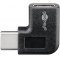 Goobay USB-C 90� adapter fekete 15W 3A 5Gbit/s USB 3.0 - Ki�rus�t�s