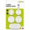 Goobay k�belrendez� szett feh�r 5db/csomag �ntapad�s elt�vol�that�