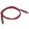 Töltő és adat szövetkábel USB type-c - Lightning csatlakozó, 1m , piros-fekete Töltő és adat szövetkábel USB type-c - Lightning csatlakozó, 1m , piros-fekete