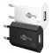 Goobay 5W USB-A h�l�zati adapter fekete 1x USB-A csatlakoz� - Ki�rus�t�s