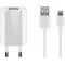 Goobay 5W USB t�lt�k�szlet Type-A kimenet 1m USB-C k�bel feh�r