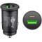 Goobay autós gyorstöltő 30W USB-C PD dupla USB (USB-A+USB-C) 12/24V iPhone 12 kompatibilis Goobay autós gyorstöltő 30W USB-C PD dupla USB (USB-A+USB-C) 12/24V iPhone 12 kompatibilis