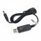 USB tlt kbel 5.5mm x 2.5mm Dc csatlakozval 5V/A3 - 9V/1A