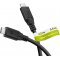Goobay USB-C k�bel USB4 0,5m fekete 100W 5A 20Gbit/s Power Delivery - A k�szlet erej�ig