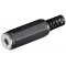 Goobay 3,5mm sztere� jack aljzat 3-p�lus� forraszthat�