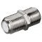 Goobay F-csatlakoz� adapter F-aljzat F-aljzat cink